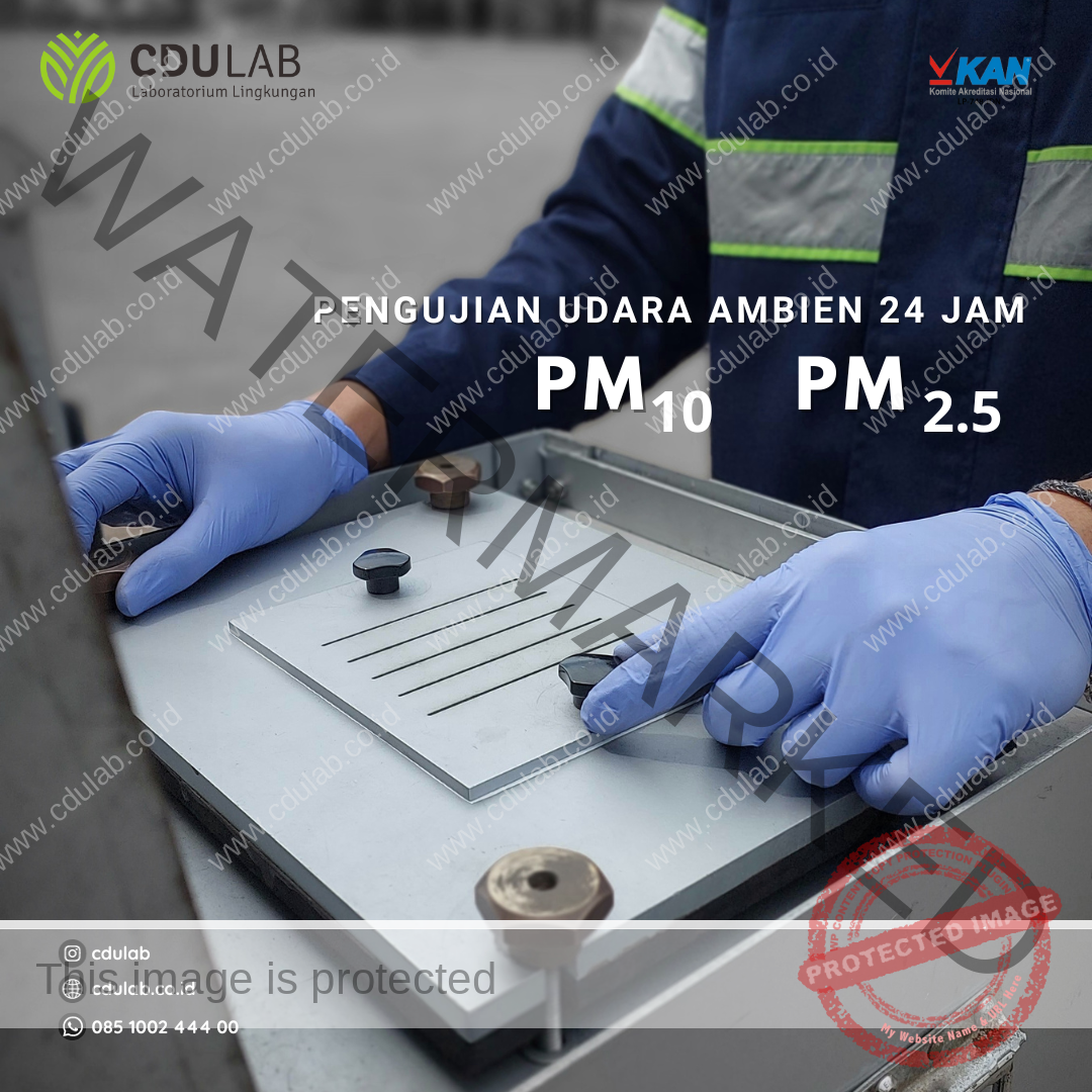 Pengujian Kualitas Udara Ambien PM 10 PM 2.5 CDULab